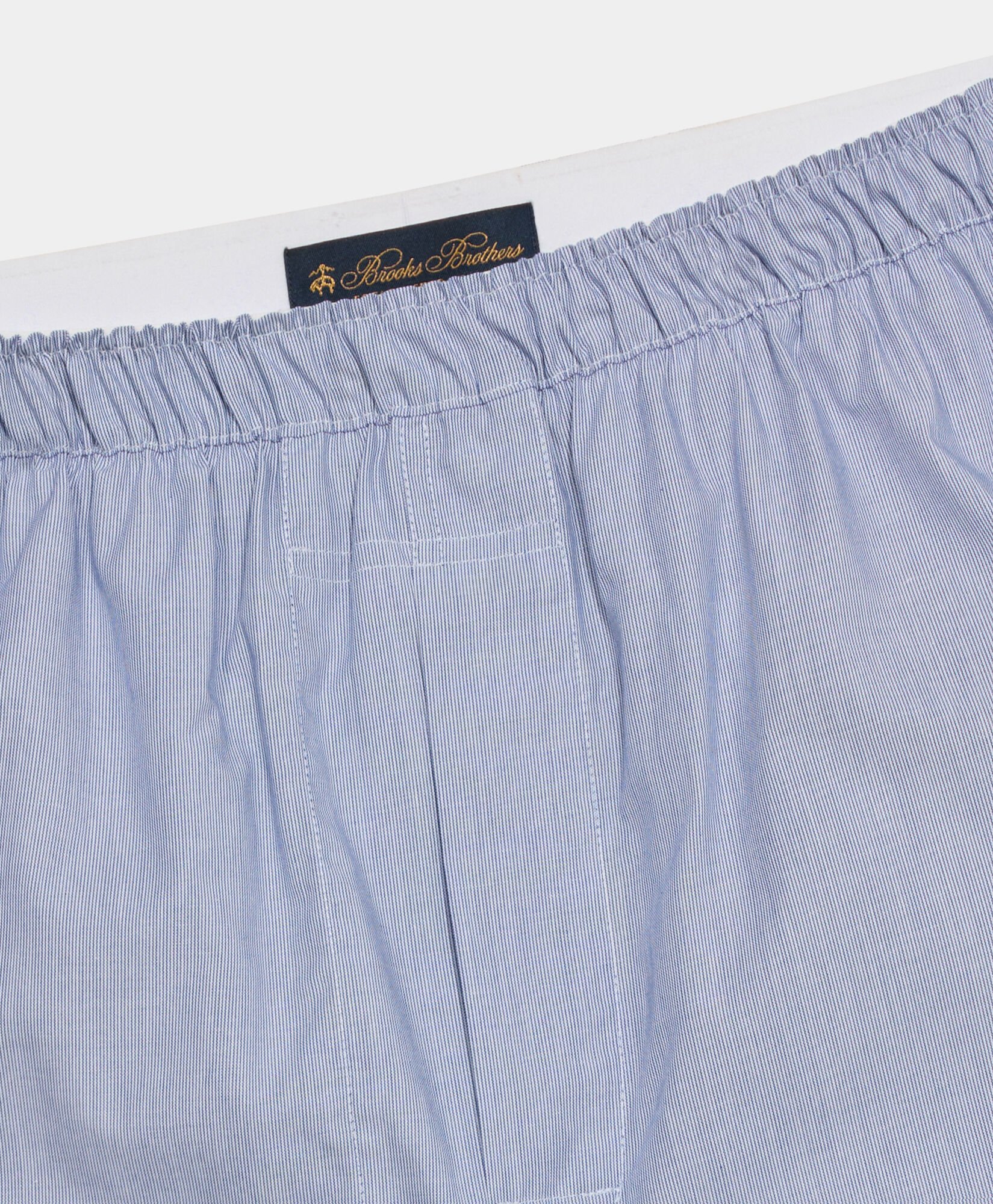 Boxer en Coton à Micro Rayures