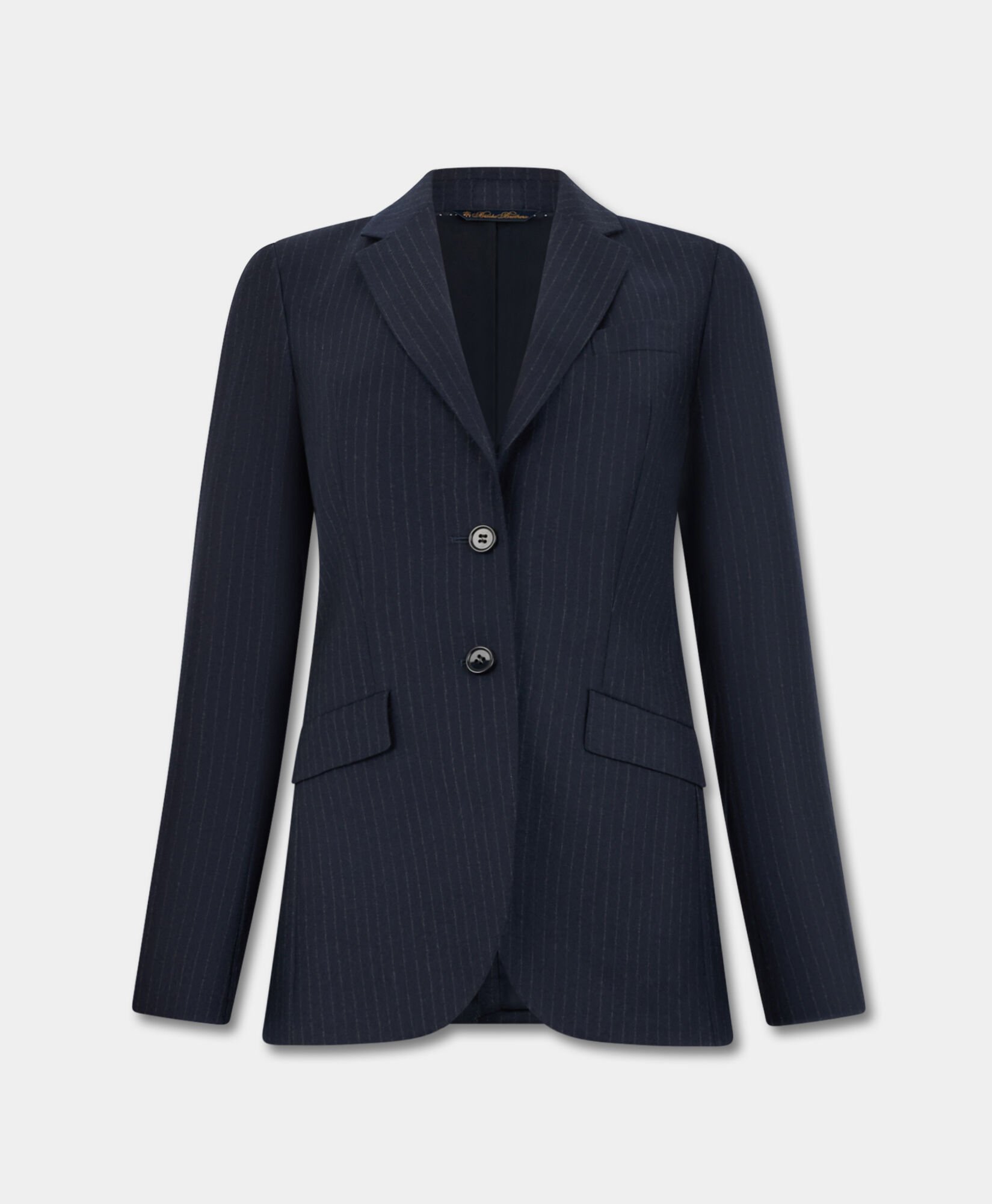 Striped Virgin Wool Blazer