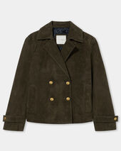 Brooks Brothers Double Breasted Peacoat with Gold Buttons Olive Brooks Brothers Double Breasted Peacoat with Gold Buttons Olive