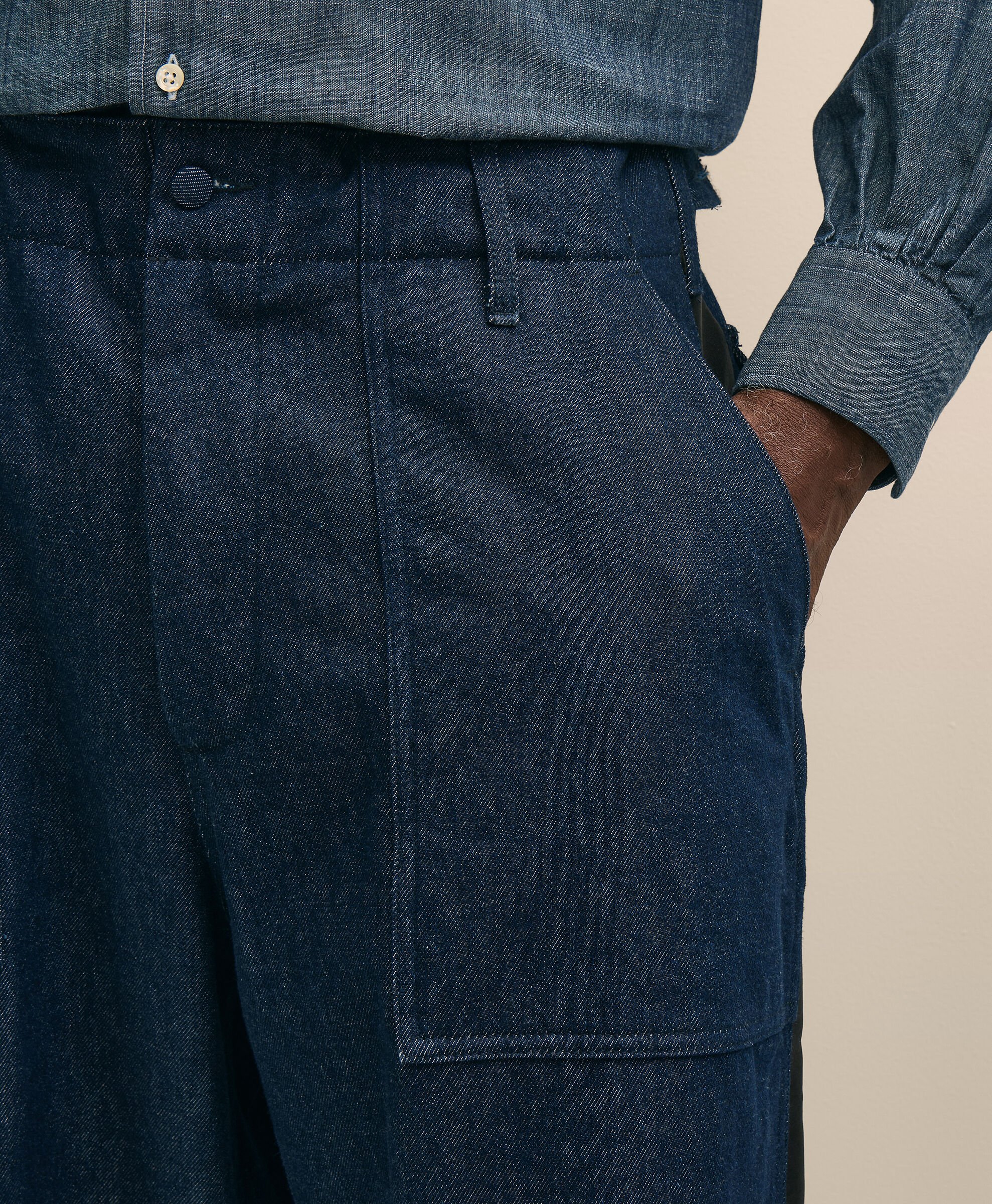 Brooks Brothers x Engineered Garments - Denim Fatigue Pants
