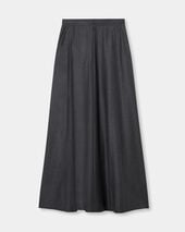 Brooks Brothers Virgin Wool Skirt Grey