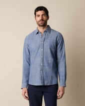 Brooks Brothers Slim Fit Cotton Classic Shirt Bleached Blue