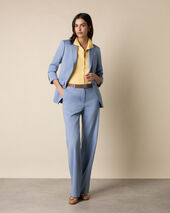 Brooks Brothers Blazer aus Wollmischung Hellblau
