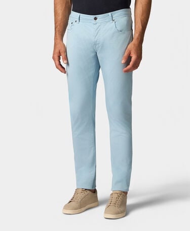 Brooks Brothers Stretch-Baumwoll-5-Pocket-Hose Himmel