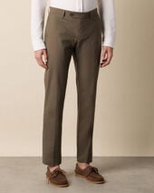 Brooks Brothers Stretch Cotton Poplin Chino Olive