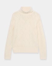 Brooks Brothers Lambswool Turtleneck White