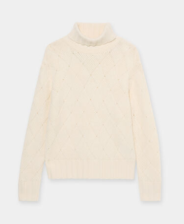 Brooks Brothers Lambswool Turtleneck White