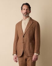 Brooks Brothers Herringbone Linen Blazer Light Brown Brooks Brothers Herringbone Linen Blazer Light Brown