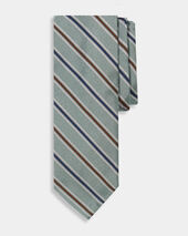 Brooks Brothers Regimental Silk Tie Sage