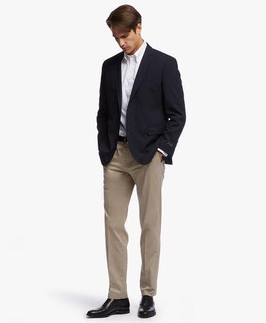 Brooks Brothers Milano Slim-fit Suit Jacket, Twill, 2-Buttons Black