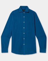 Brooks Brothers Camisa Slim Fit con Cuello Spread Azul Brooks Brothers Camisa Slim Fit con Cuello Spread Azul