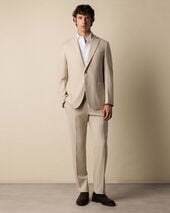 Brooks Brothers Wool Travel Suit Natural