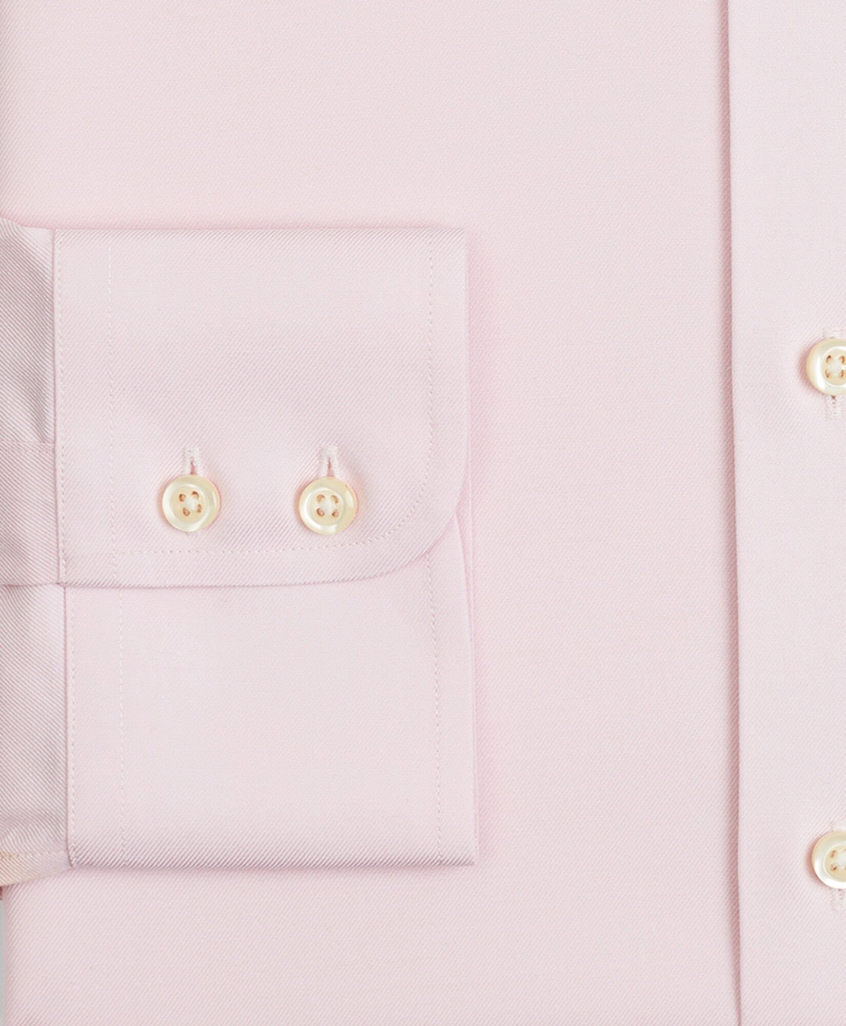 Slim Fit Non-Iron Twill Shirt with Ainsley Collar