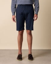 Brooks Brothers Bermudy z popeliny bawełnianej Indygo