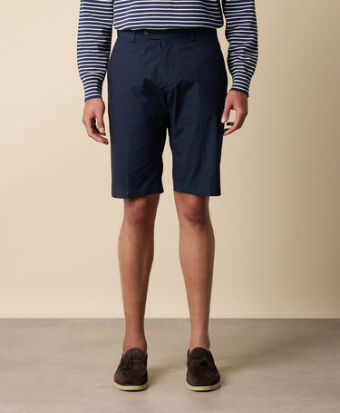 Brooks Brothers Cotton Poplin Shorts Indigo