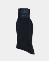 Brooks Brothers Lisle Cotton Classic Socks Navy