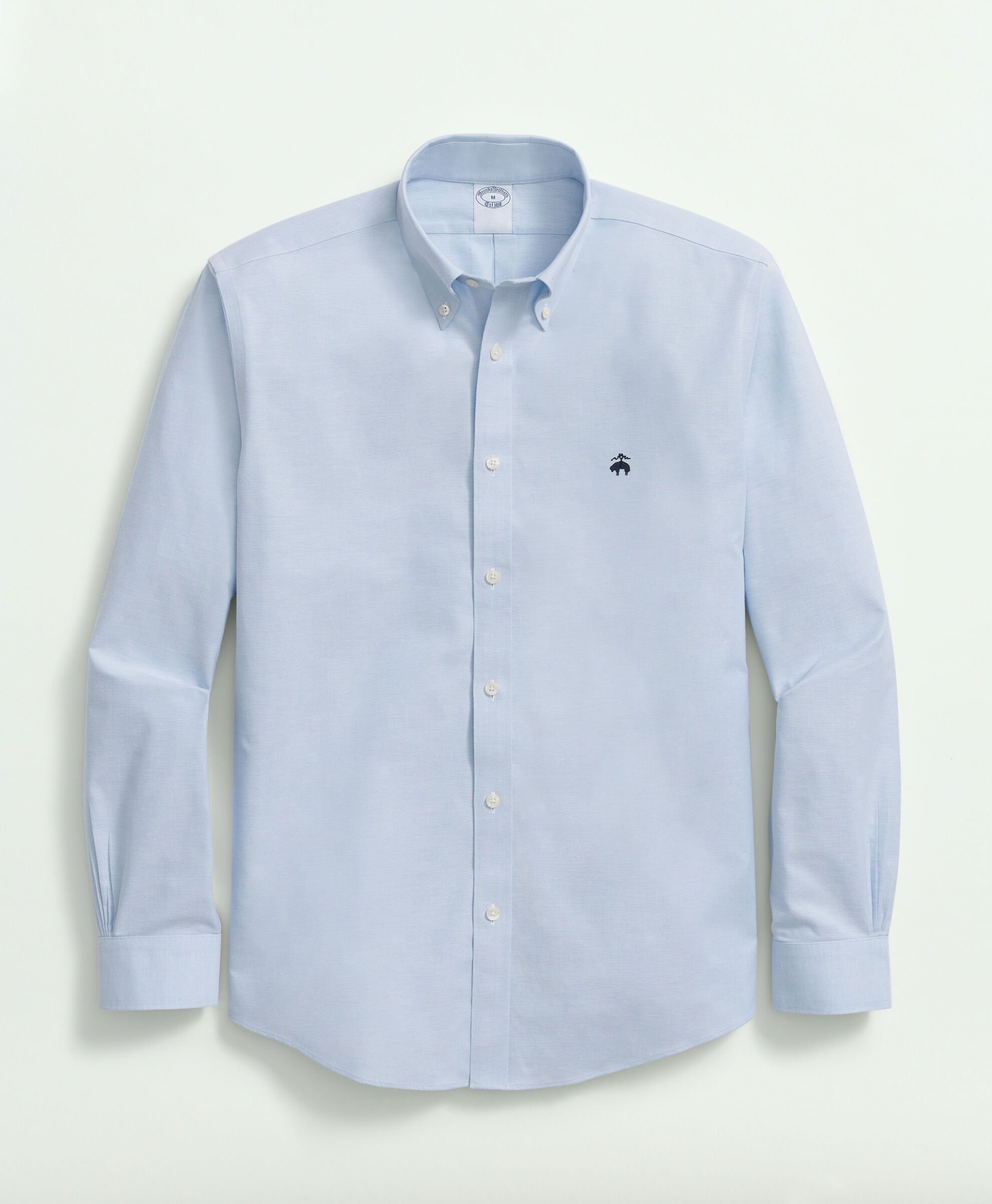 Camicia Oxford Regular Fit con Collo Button Down