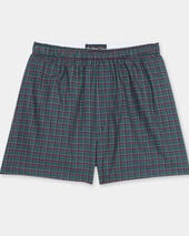Brooks Brothers Tartan Cotton Boxer Hunter Green