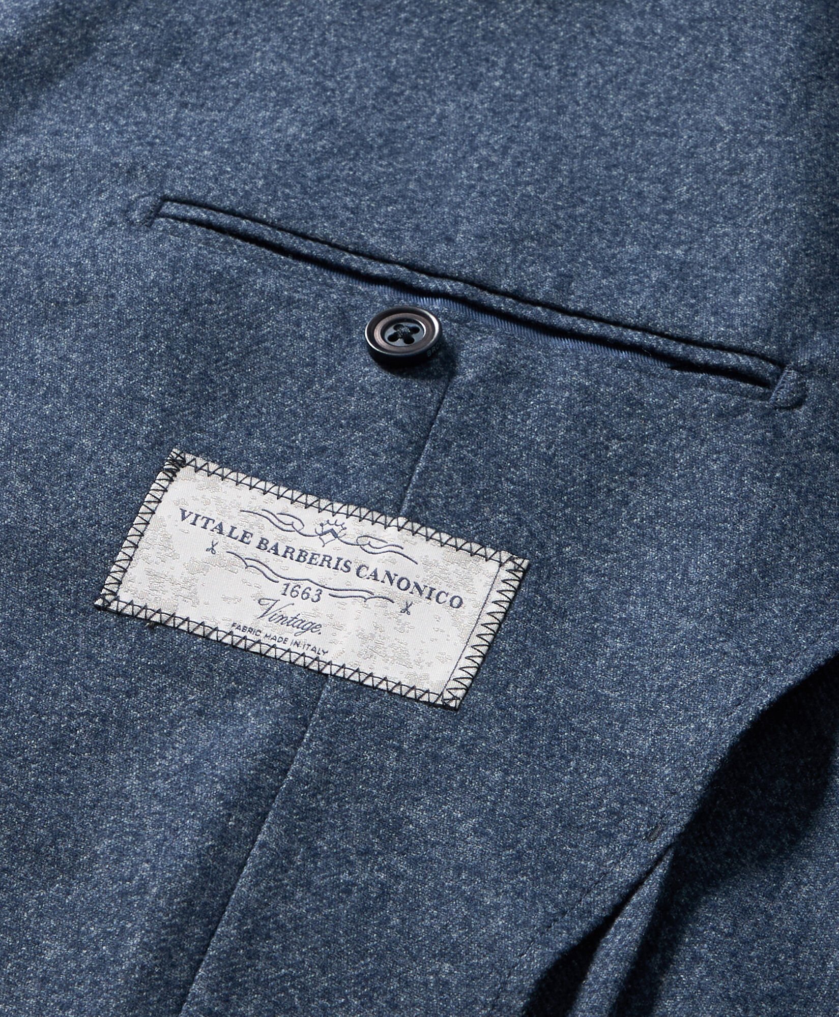 Melange Wool Blend Blazer