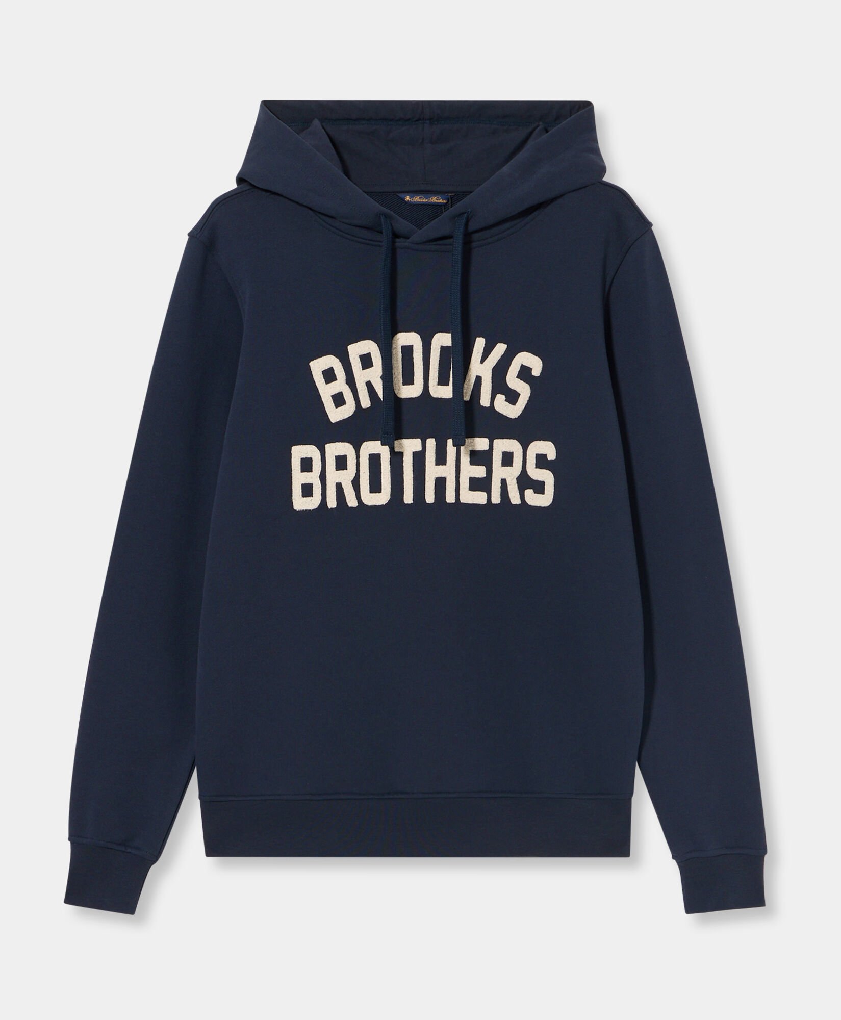 Terry Logo-Embroidered Hoodie