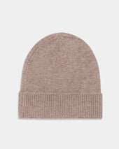 Brooks Brothers Cashmere Beanie Taupe