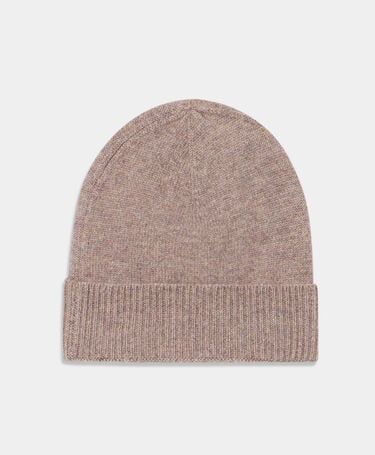 Brooks Brothers Cashmere Beanie Taupe