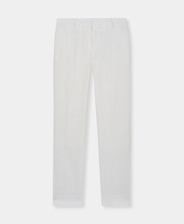 Brooks Brothers Pantaloni Sartoriali in Lino Latte
