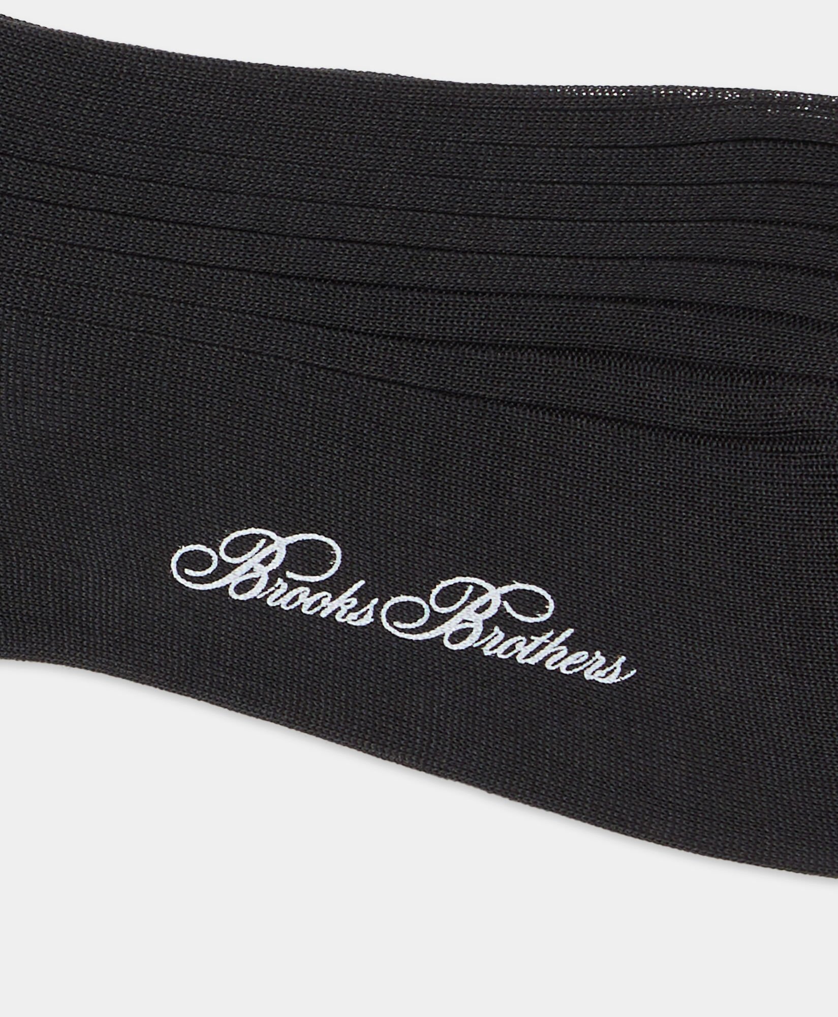 Ribbed Lisle Cotton Classic Socks