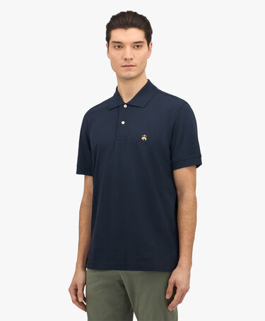 Brooks Brothers Golden Fleece Supima Cotton Polo Navy