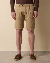 Brooks Brothers Bermuda Classico en Coton Beige