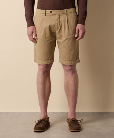 Brooks Brothers Bermuda Classico en Coton Beige