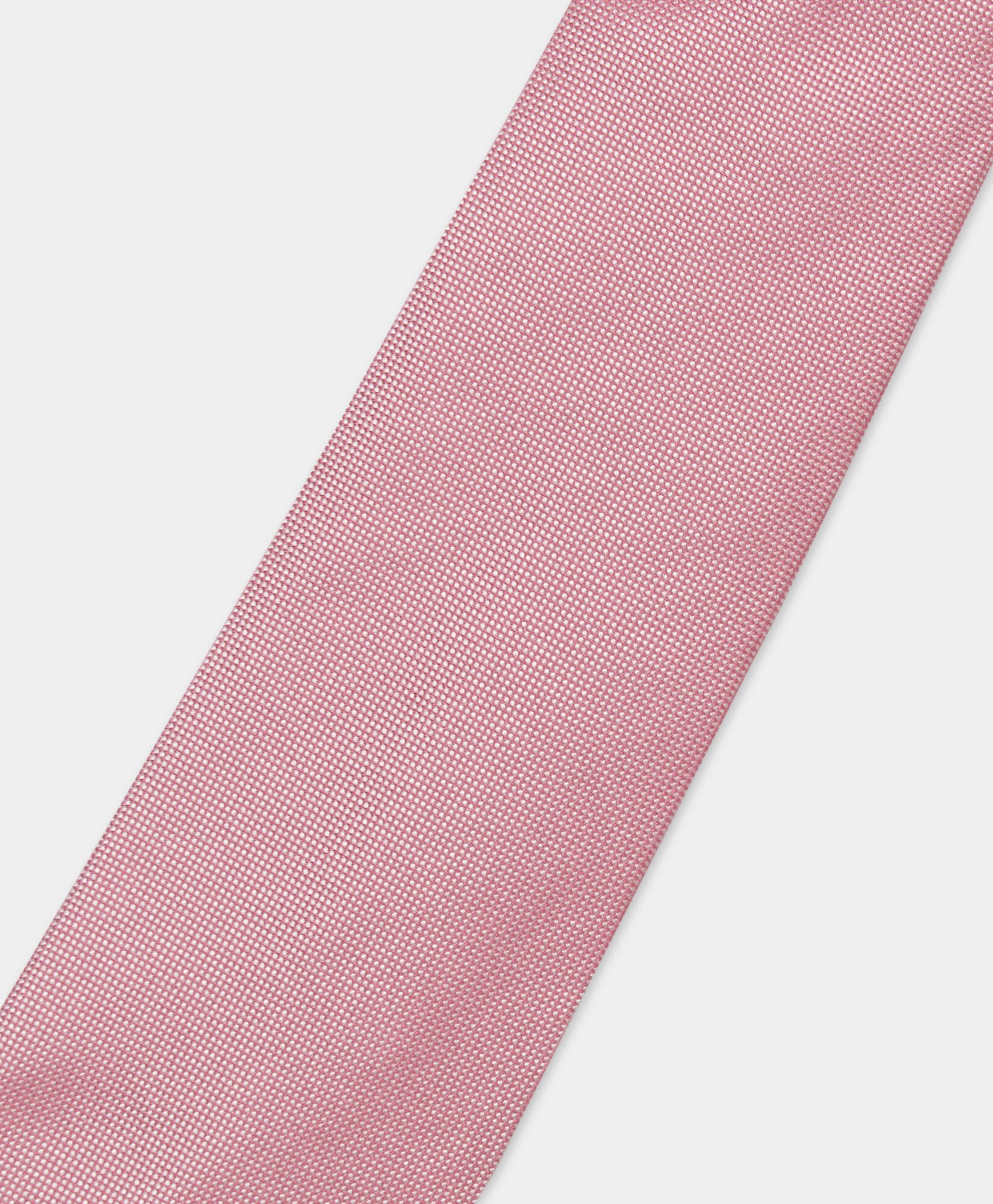 Hopsack Plain Silk Tie