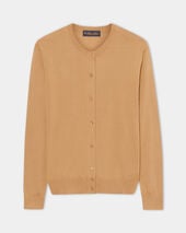Brooks Brothers Merino Wool Cardigan Camel