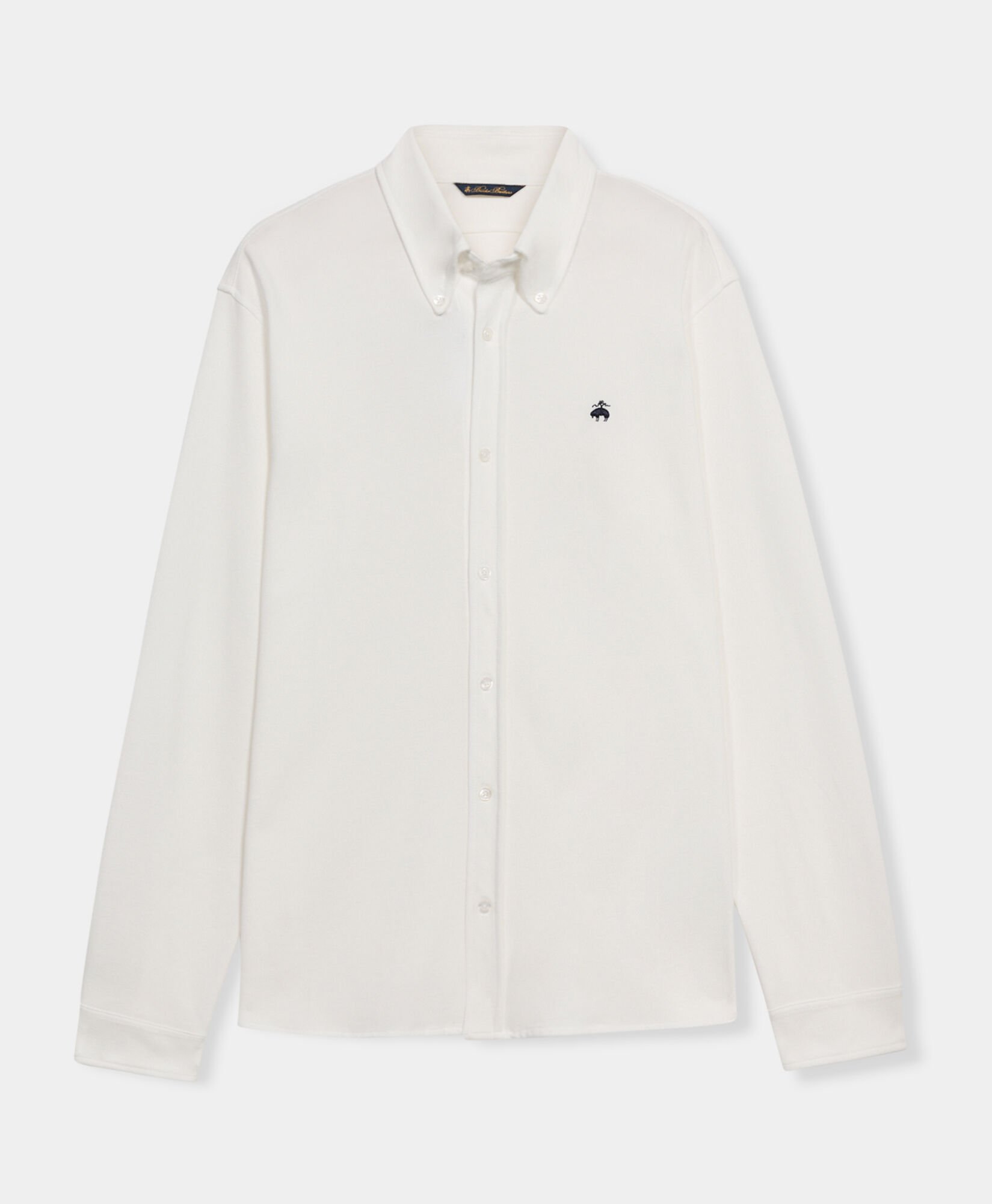 Polo aus Piqué mit Button-Down-Kragen