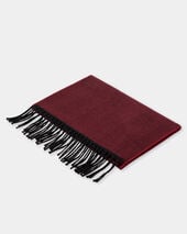 Brooks Brothers Chevron Wool Scarf  Red