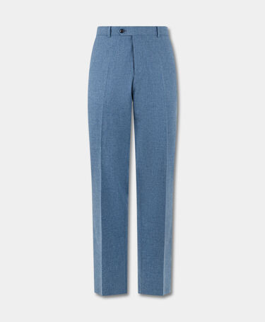 Brooks Brothers Tropical-Hose aus reiner Schurwolle Denim