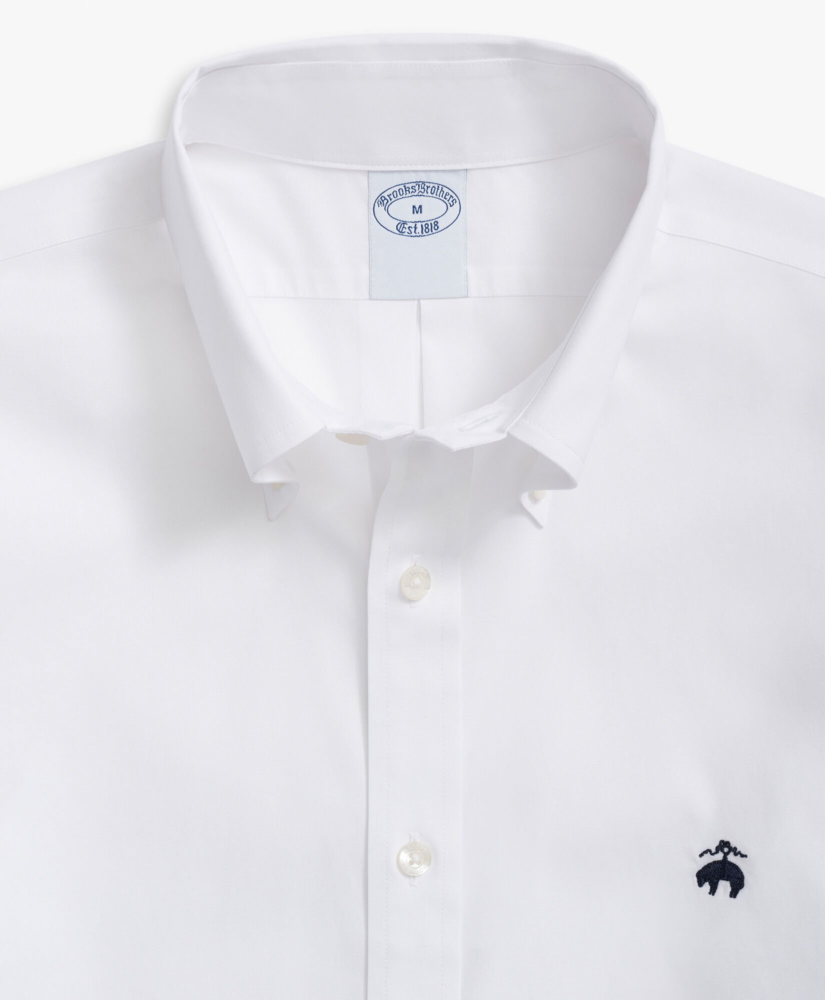 Slim Fit Oxford Pinpoint Non-Iron Button Down Shirt