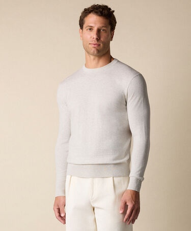 Brooks Brothers Cotton-Cashmere Crewneck Ice