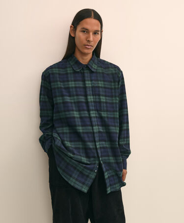 Brooks Brothers Brooks Brothers x Engineered Garments - Flannel Shirt Black