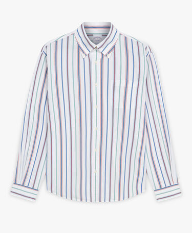 Brooks Brothers Friday Regular Fit Hemd aus Popeline mit Button Down Kragen Multicolor