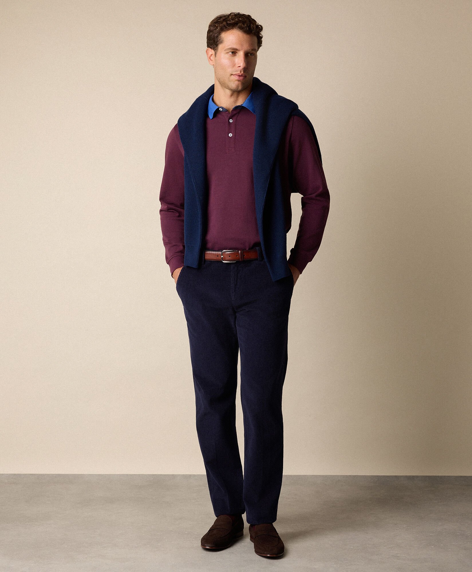 Polo in Cotone con Stemma Logo