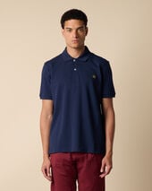 Brooks Brothers Polo de Algodón Piqué Azul Marino