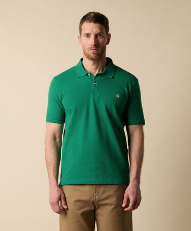 Brooks Brothers Polo en Coton Piqué Vert Émeraude