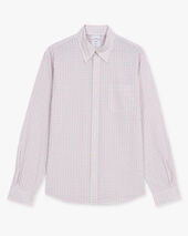 Brooks Brothers Friday Regular Fit Hemd aus Popeline mit Button Down Kragen Red and Blue