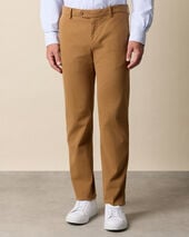Brooks Brothers Regular Fit Soft Twill Kirman Chino Rust