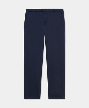 Brooks Brothers Elastische Chino aus Twill Marineblau