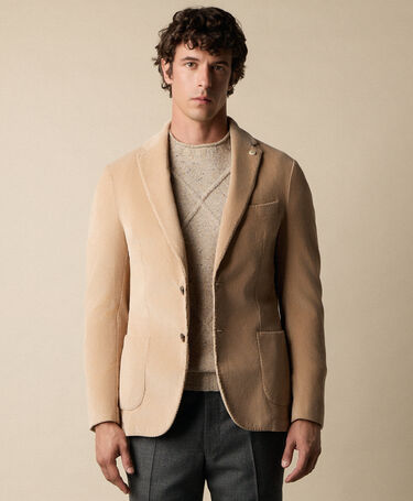 Brooks Brothers Cotton Corduroy Blazer Natural