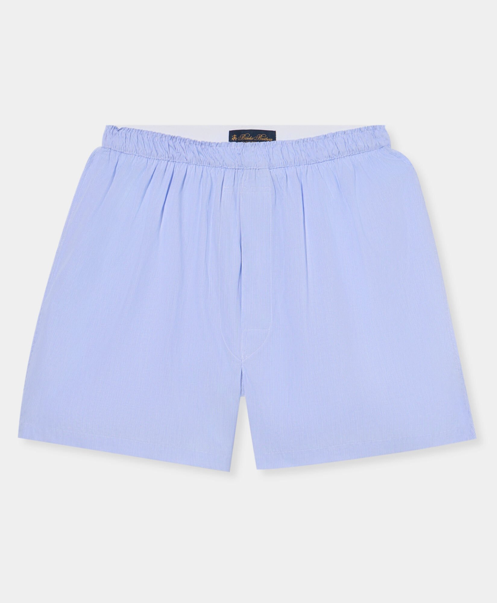 Micro Striped Cotton Boxer Shorts