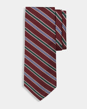Brooks Brothers Regimental Silk Tie Burgundy