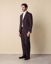 Brooks Brothers Melange Twill Suit Plum Brooks Brothers Melange Twill Suit Plum